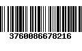 Código de Barras 3760086678216