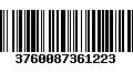 Código de Barras 3760087361223