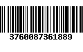 Código de Barras 3760087361889