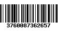 Código de Barras 3760087362657