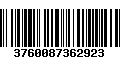 Código de Barras 3760087362923