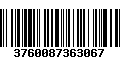 Código de Barras 3760087363067