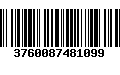 Código de Barras 3760087481099