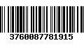 Código de Barras 3760087781915