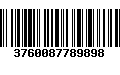 Código de Barras 3760087789898