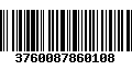 Código de Barras 3760087860108