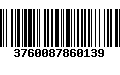 Código de Barras 3760087860139