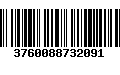 Código de Barras 3760088732091