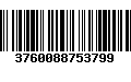 Código de Barras 3760088753799