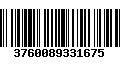 Código de Barras 3760089331675