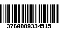 Código de Barras 3760089334515