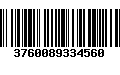 Código de Barras 3760089334560