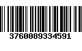 Código de Barras 3760089334591