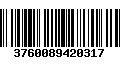 Código de Barras 3760089420317