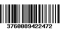 Código de Barras 3760089422472