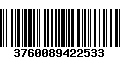 Código de Barras 3760089422533