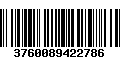 Código de Barras 3760089422786