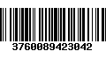 Código de Barras 3760089423042