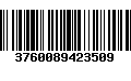 Código de Barras 3760089423509