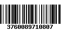 Código de Barras 3760089710807