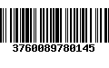 Código de Barras 3760089780145