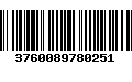 Código de Barras 3760089780251