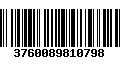 Código de Barras 3760089810798