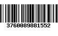 Código de Barras 3760089881552