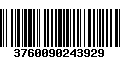 Código de Barras 3760090243929