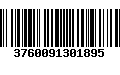 Código de Barras 3760091301895