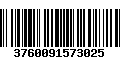 Código de Barras 3760091573025