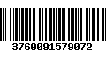 Código de Barras 3760091579072