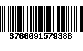 Código de Barras 3760091579386