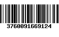 Código de Barras 3760091669124