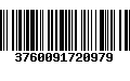 Código de Barras 3760091720979