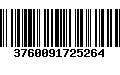 Código de Barras 3760091725264