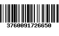 Código de Barras 3760091726650