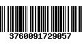 Código de Barras 3760091729057