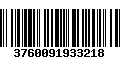 Código de Barras 3760091933218