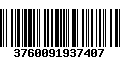 Código de Barras 3760091937407