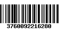 Código de Barras 3760092216280