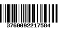 Código de Barras 3760092217584