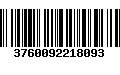 Código de Barras 3760092218093