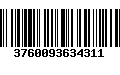 Código de Barras 3760093634311