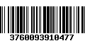 Código de Barras 3760093910477