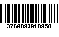 Código de Barras 3760093910958