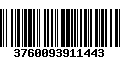 Código de Barras 3760093911443