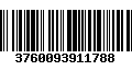 Código de Barras 3760093911788