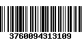 Código de Barras 3760094313109