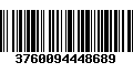 Código de Barras 3760094448689